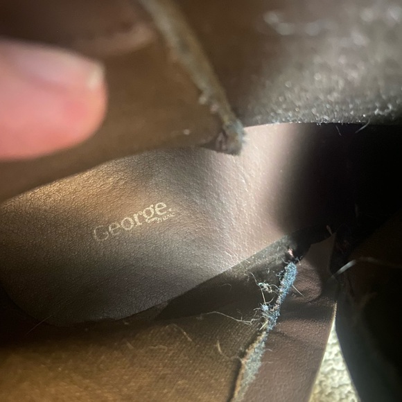 🌸 George 🌸 dark brown heeled booties - Picture 4 of 9